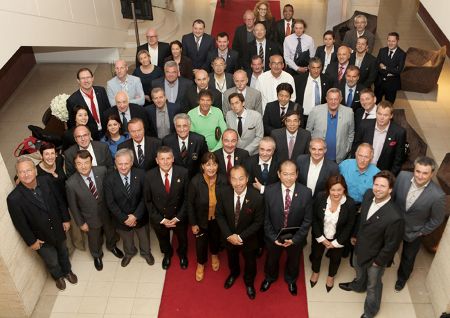 The delegates of the 38 countries were present in early July in Reims.