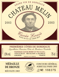 Château Melin “Cuvée Louis”