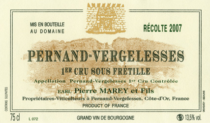 1er cru Sous Frétille
