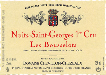 Les Bousselots 1er cru