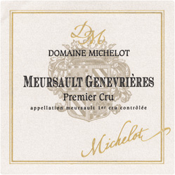Meursault Genevrières 1er cru