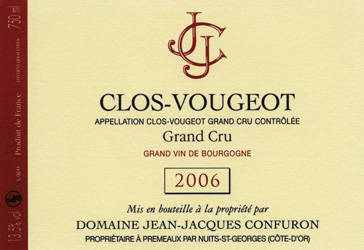 Clos de Vougeot Grand Cru