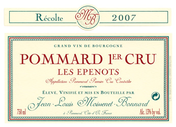 Les Epenots 1er cru