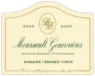 Meursault Genevrières  1er cru