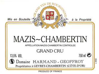 Mazis Chambertin Grand Cru