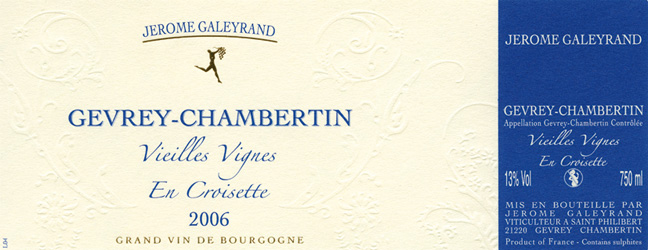 Vieilles Vignes - En Croisette