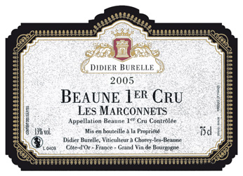 Les Marconnets Vieilles Vignes 1er cru