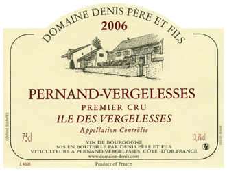 Ile des Vergelesses 1er cru