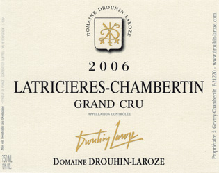 Latricières-Chambertin Grand Cru