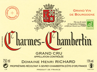 Charmes-Chambertin Grand Cru