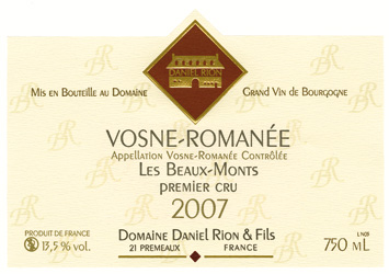 Les Beaux Monts Premier Cru