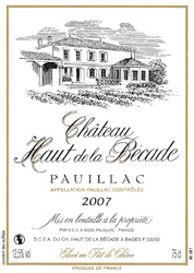 Château Haut de la Bécade