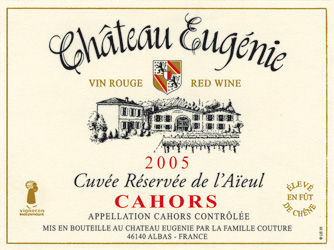 Château Eugénie - Cuvée Réservée de l’Aïeul