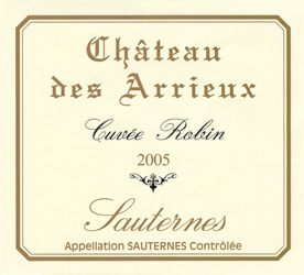 Château des Arrieux - Cuvée Robin