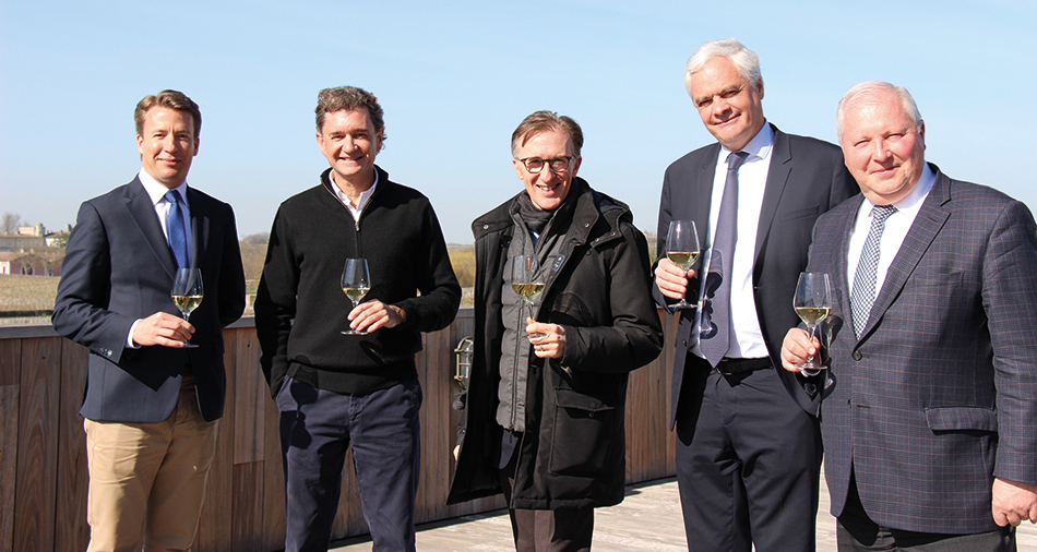 Jean-Emmanuel Danjoy, Philippe Sereys de Rothschild, Paolo Basso, Hervé Gouin et Philippe Dhalluin.