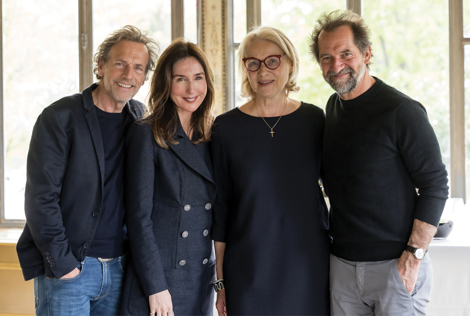 Stéphane Freiss, Elsa Zylberstein, Chantal Perse et Stéphane De Groodt / © JC Caslot