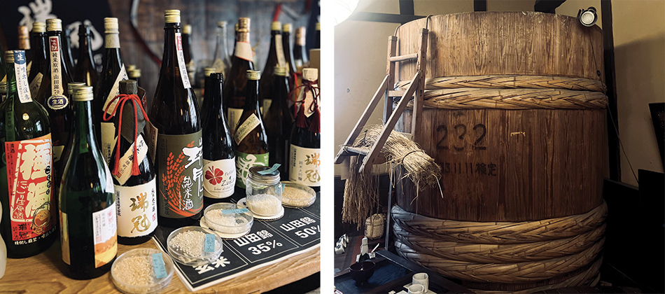 Brasserie Yamaoka - Des sakés de base aux sakés de garde. / Brasserie Fuji - Ancienne cuve encore en fonction. / ©Goulven Le Pollès