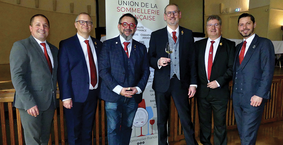  Florian Balzeau, Bertrand Bijasson, Frédéric Voné, Georges Gracia et Florent Martin.