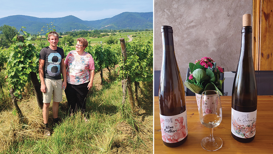 Nicolas et Martine Motz. / ©Domaine Motz