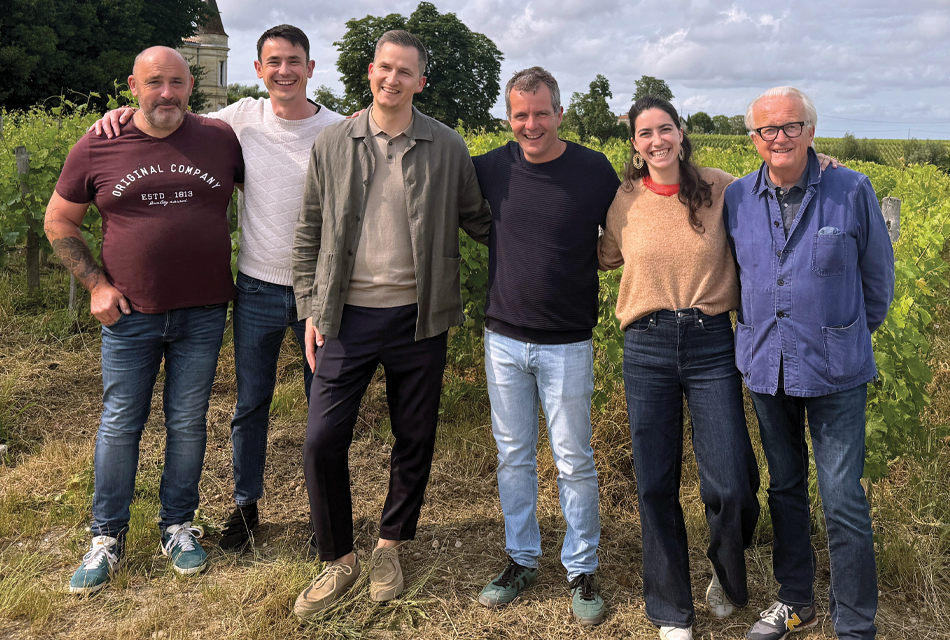Arnaud Villette, Vivien Liquard, Raimonds Tomsons,Sébastien Pineau, Bertille Goudet-Liquard et Bernard d'Halluin.