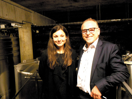 Chloé Friedmann et Philippe Chautard