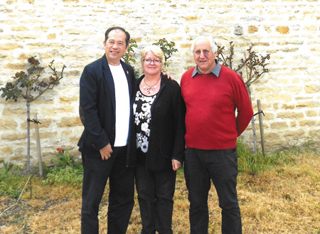 Nelson Chow, Danielle Chevalier et Michel Ponsard.