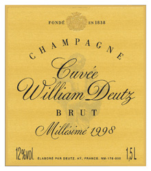Cuvée William Deutz  Millésimé Brut