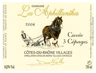 Les Aphillanthes - Cuvée 3 cépages