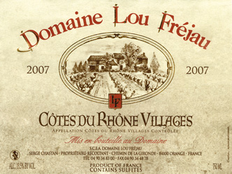 Côtes du Rhône Villages