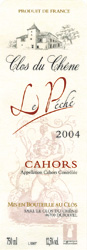 Clos du Chêne - Le Péché