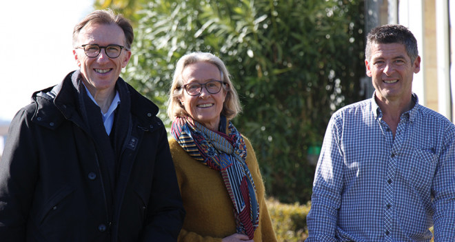 Paolo Basso, Hélène Brochet et Yves Delsol