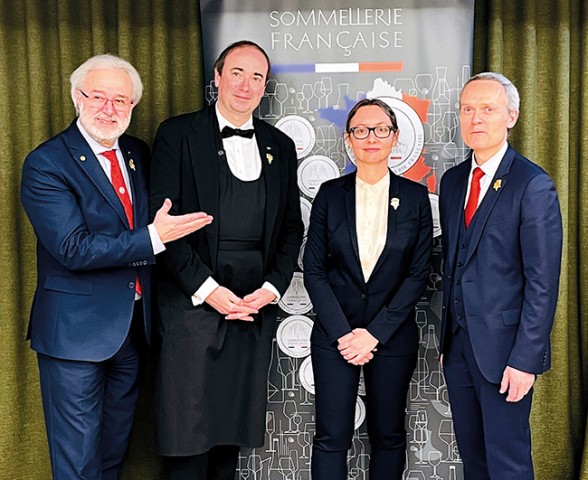 Philippe Faure-Brac, Benjamin Roffet, Pascaline Lepeltier et David Biraud.