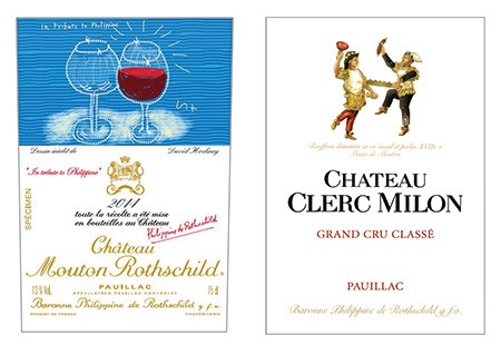 Chateau Mouton Rothschild Chateau Clerc Milon Sommeliers International Chateau Mouton Rothschild Chateau Clerc Milon Sommeliers International