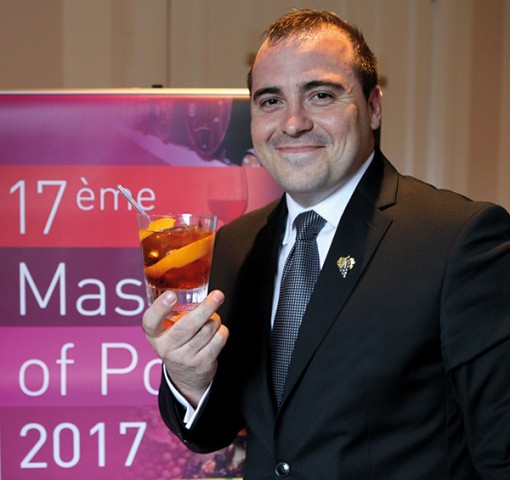 Le prix du cocktail pour Lionel Schneider du Ritz. 